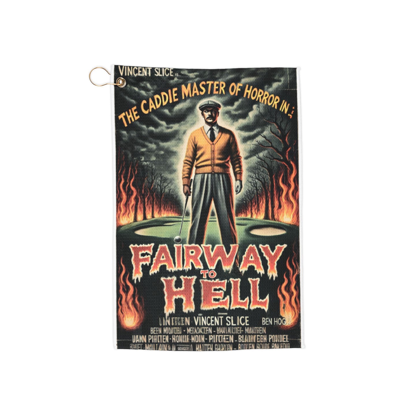Vincent Slice Towel - Fairway to Hell