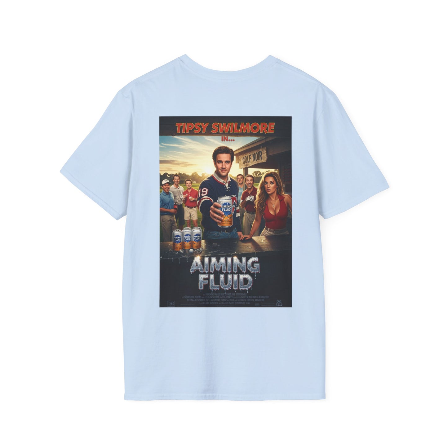 AIMING FLUID T-Shirt - Starring TIPSY SWILMORE