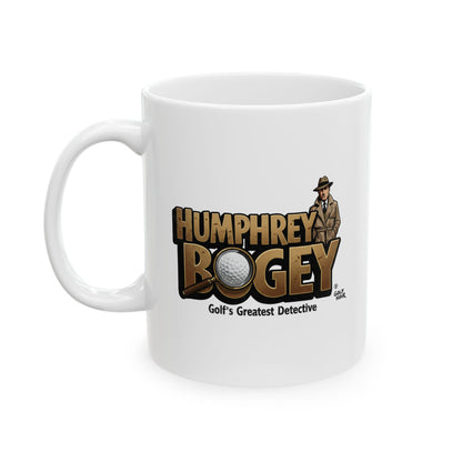 HUMPHREY BOGEY Mug - Golf's Greatest Detective