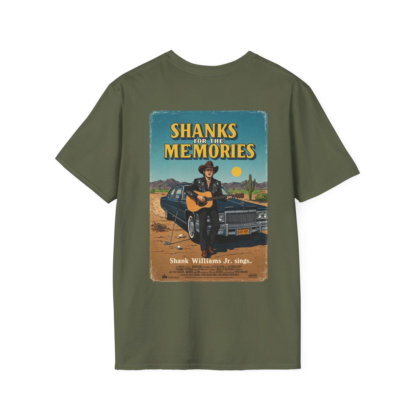 SHANKS FOR THE MEMORIES T-Shirt - Starring SHANK WILLIAMS JR.