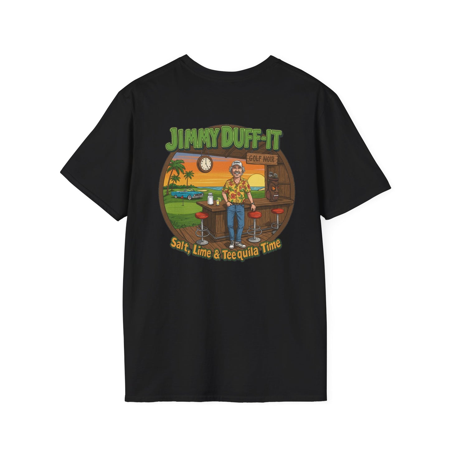 SALT, LIME, & TEEQUILA TIME T-Shirt - Starring JIMMY DUFF-IT