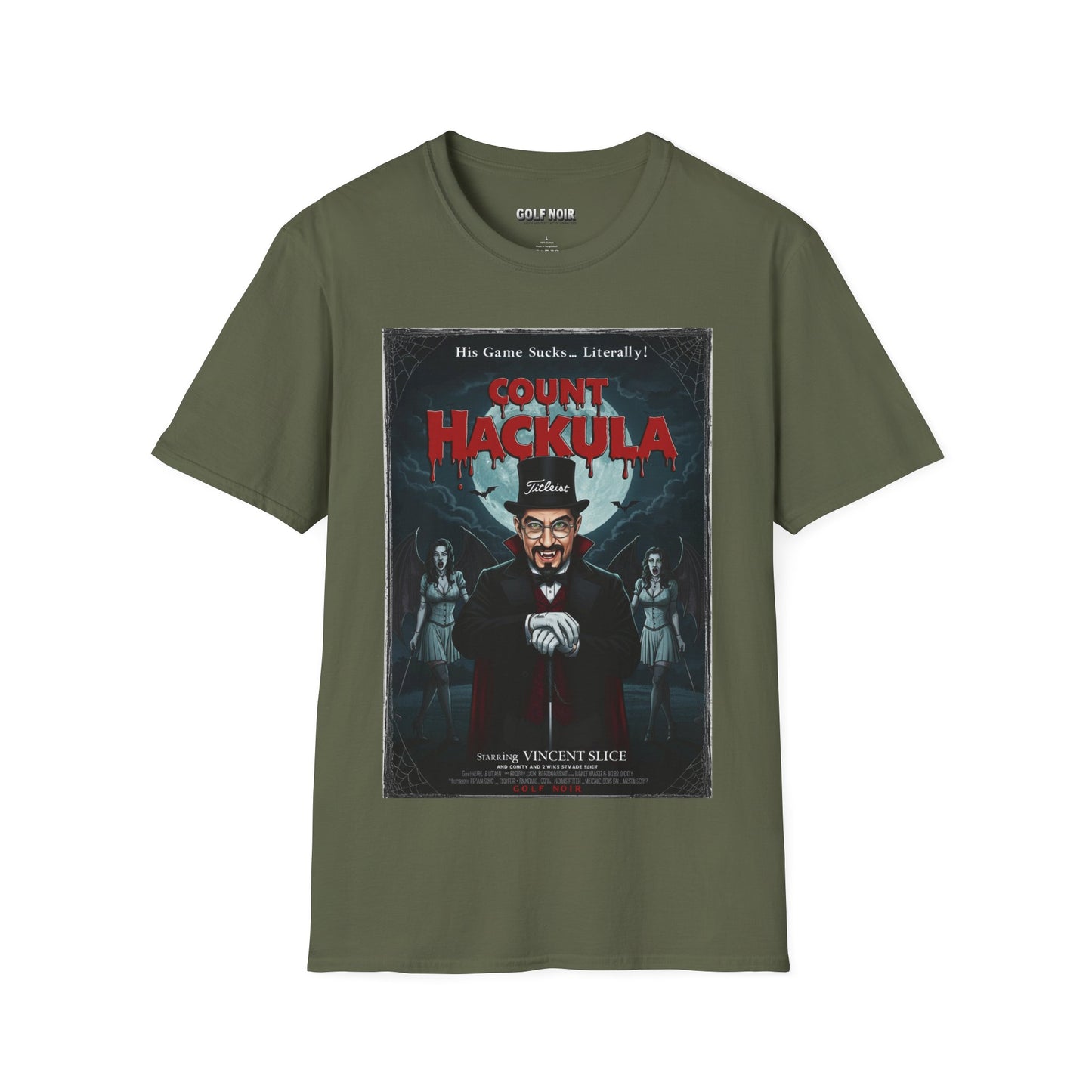 COUNT HACKULA T-Shirt - Starring VINCENT SLICE