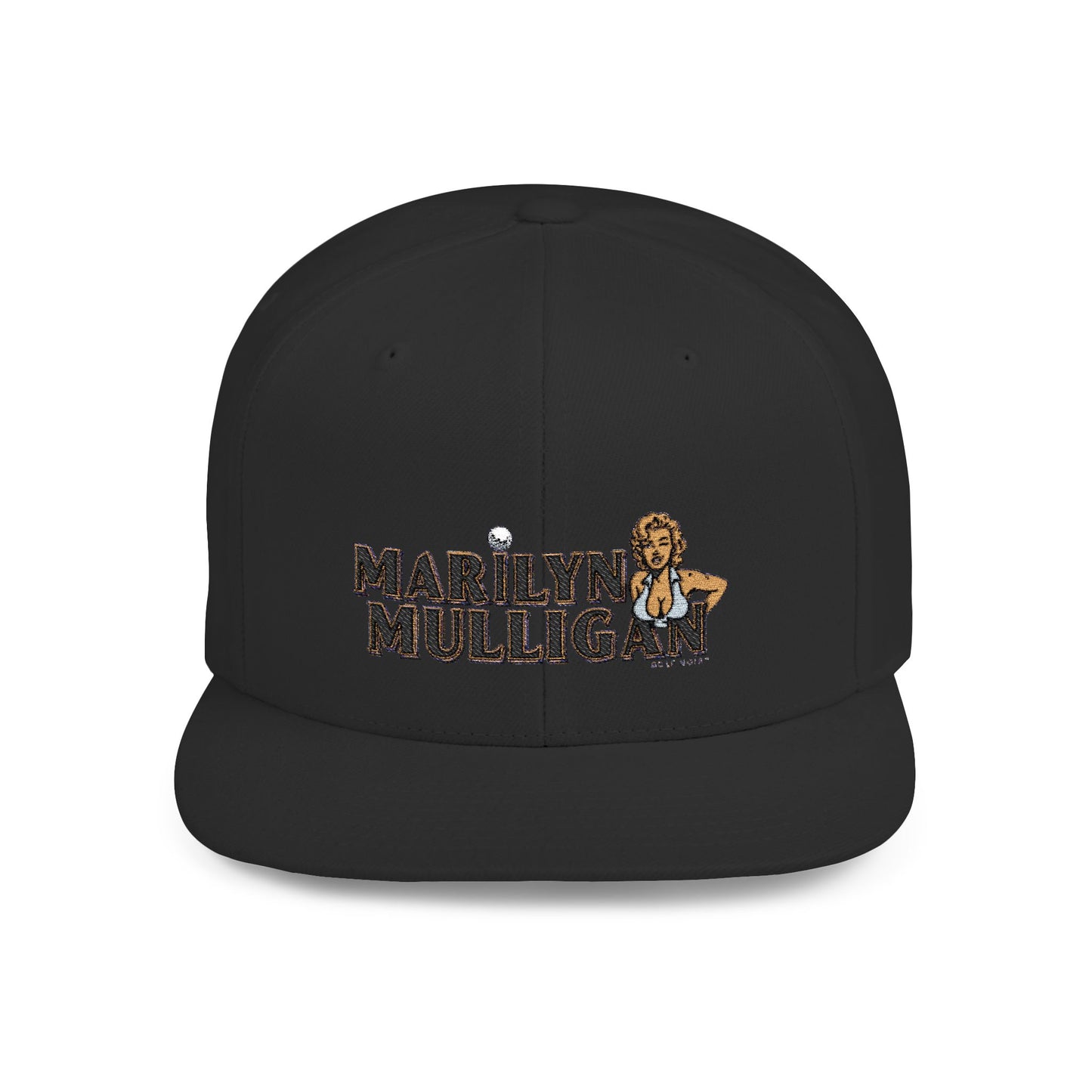 Marilyn Mulligan Flat Bill Snapback Cap