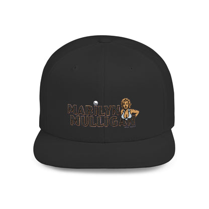 Marilyn Mulligan Flat Bill Snapback Cap