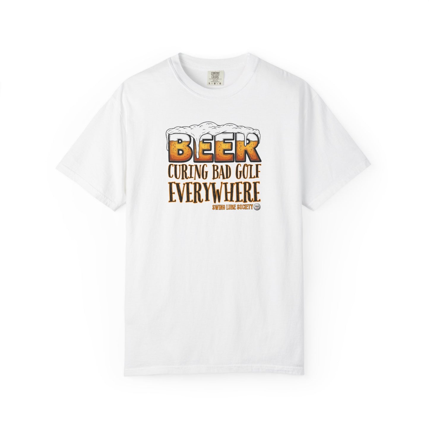 Beer Curing Bad Golf T-Shirt – Swing Lube Society Signature Apparel