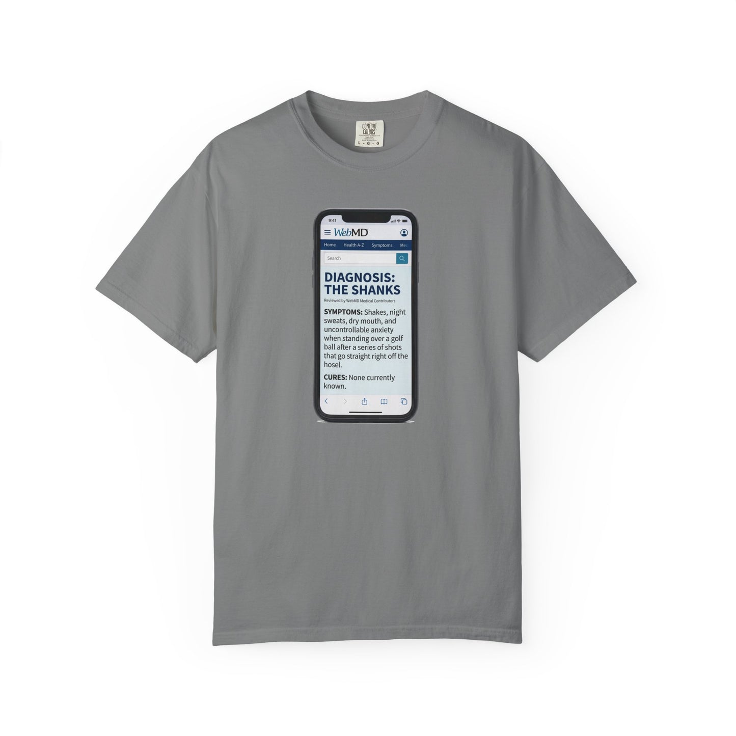 Diagnosis: The Shanks T-Shirt — The Shag Bag Apparel