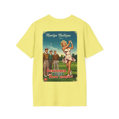 GENTLEMEN PREFER PROVISIONALS T-Shirt - Starring MARILYN MULLIGAN