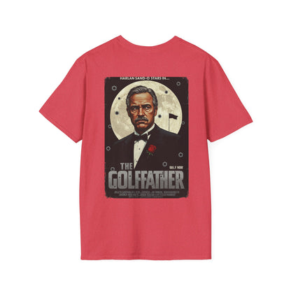 THE GOLFFATHER T-Shirt - Starring HARLAN SAND-O