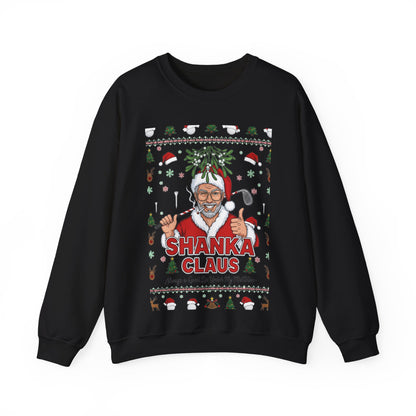 SHANKA CLAUS Ugly Christmas Sweatshirt – Always a Good Lie Under My Mistletoe