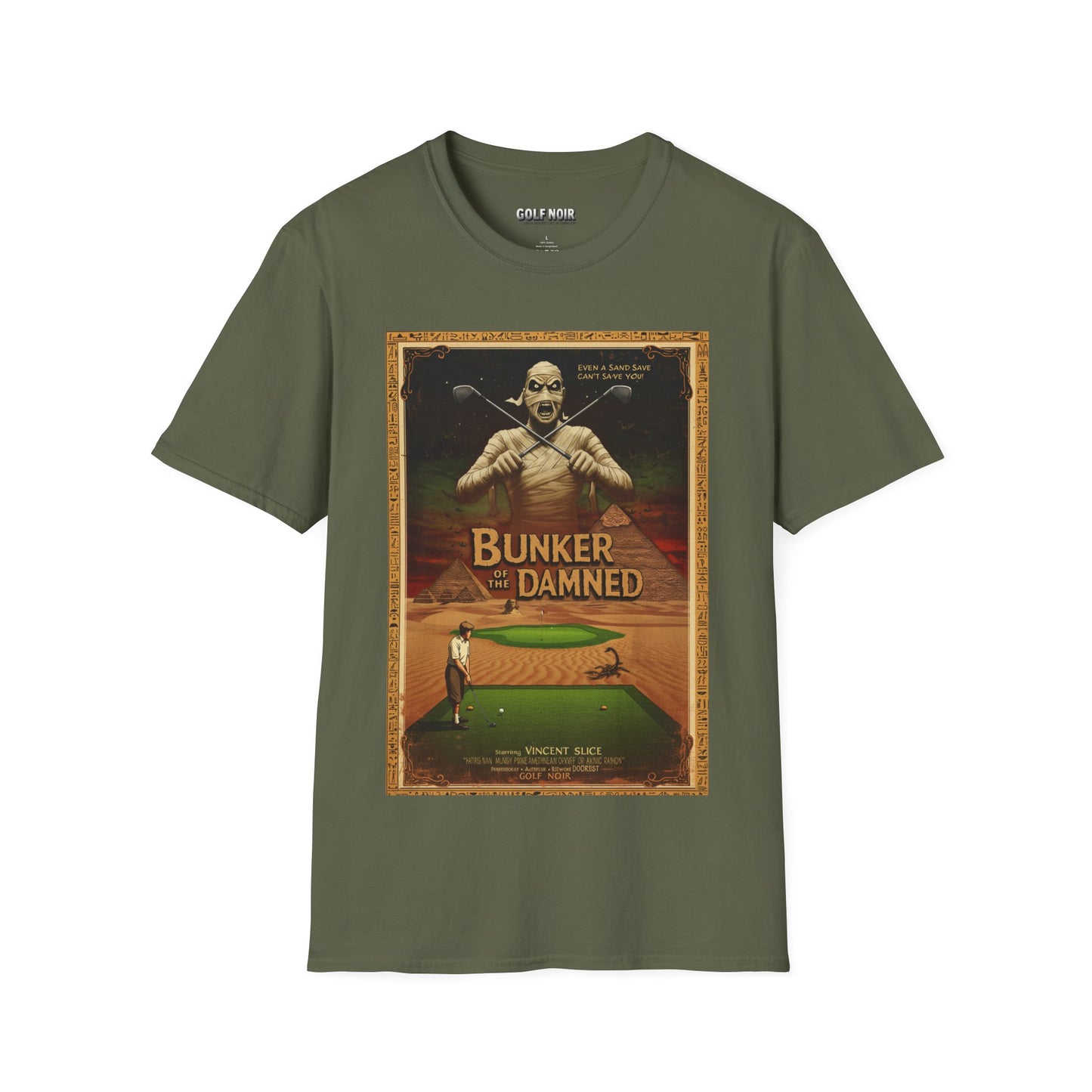 BUNKER OF THE DAMNED T-Shirt - Starring VINCENT SLICE