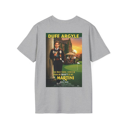 MARTINI SHAFT T-Shirt - Starring DUFF ARGYLE
