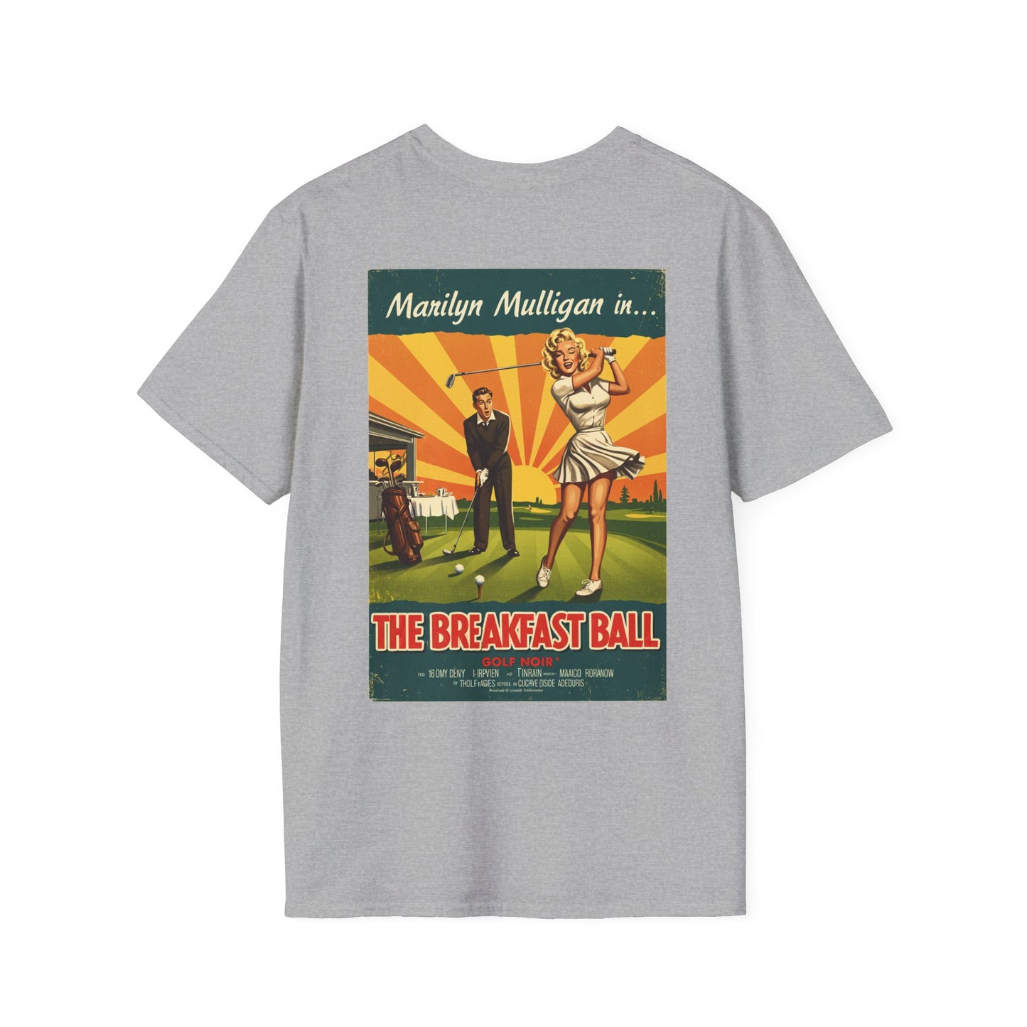 THE BREAKFAST BALL T-Shirt - Starring MARILYN MULLIGAN