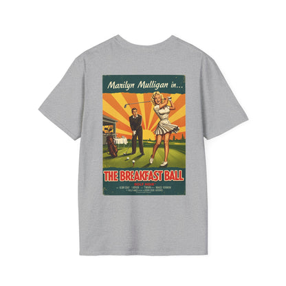 THE BREAKFAST BALL T-Shirt - Starring MARILYN MULLIGAN