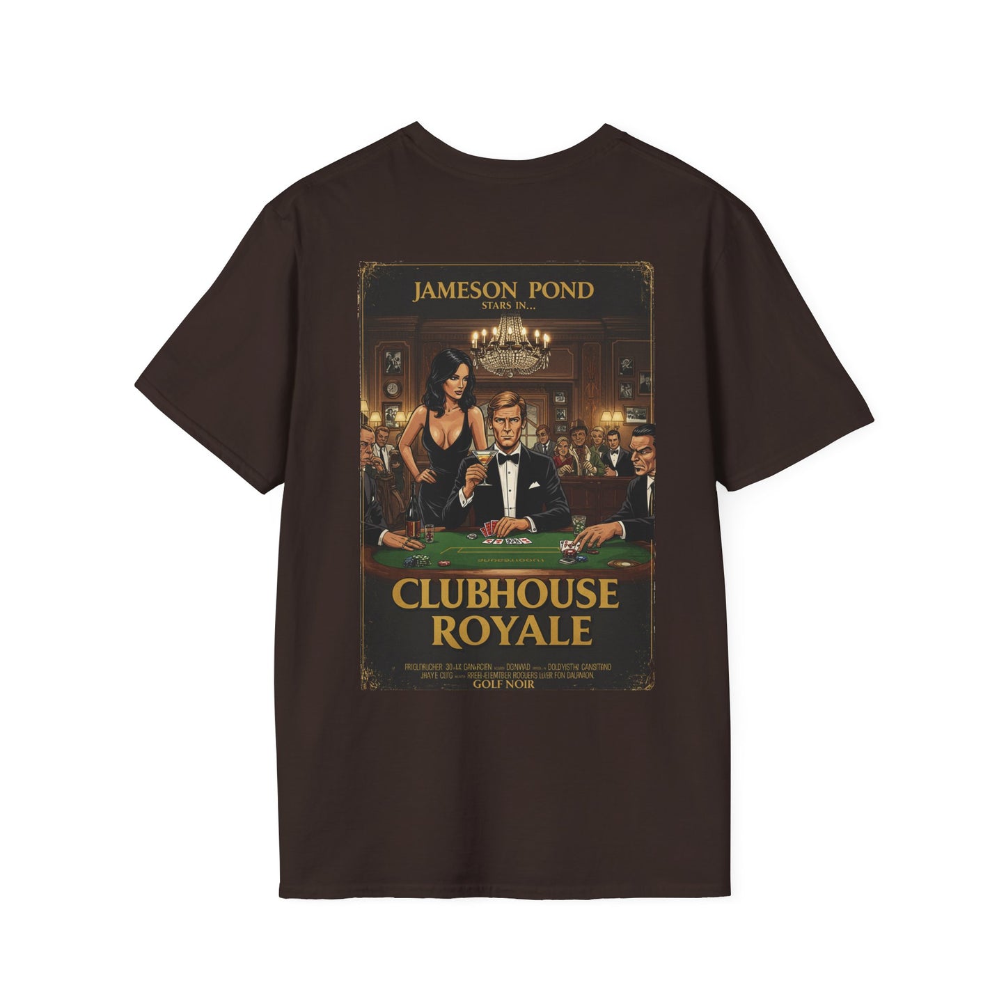 CLUBHOUSE ROYALE T-Shirt - Starring JAMESON POND