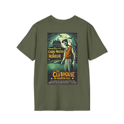 THE CLUBHOUSE ON HAUNTED HILL T-Shirt - Starring VINCENT SLICE