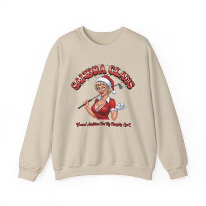 SANDRA CLAUS Sweatshirt - Wanna Audition For My Naughty List