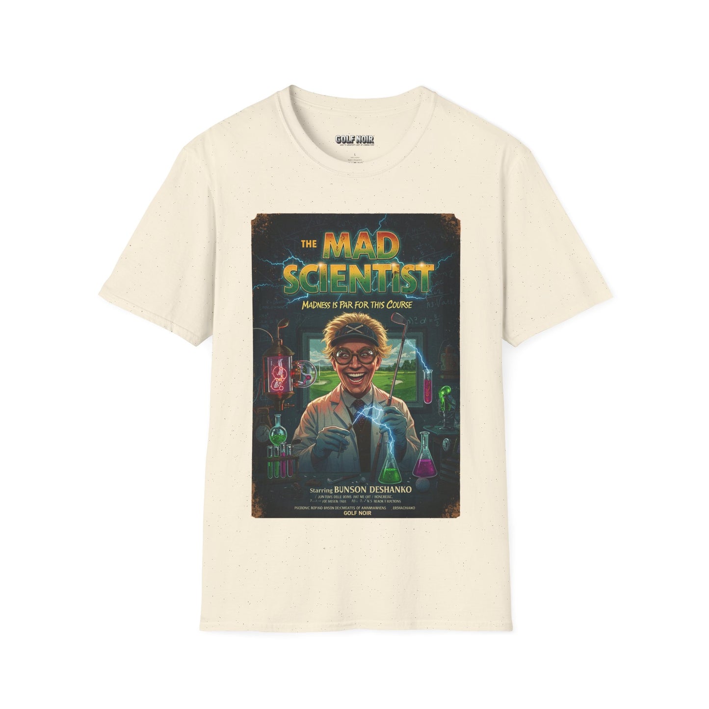 THE MAD SCIENTIST T-Shirt - Starring BUNSON DeSHANKO (A Vincent Slice Design)
