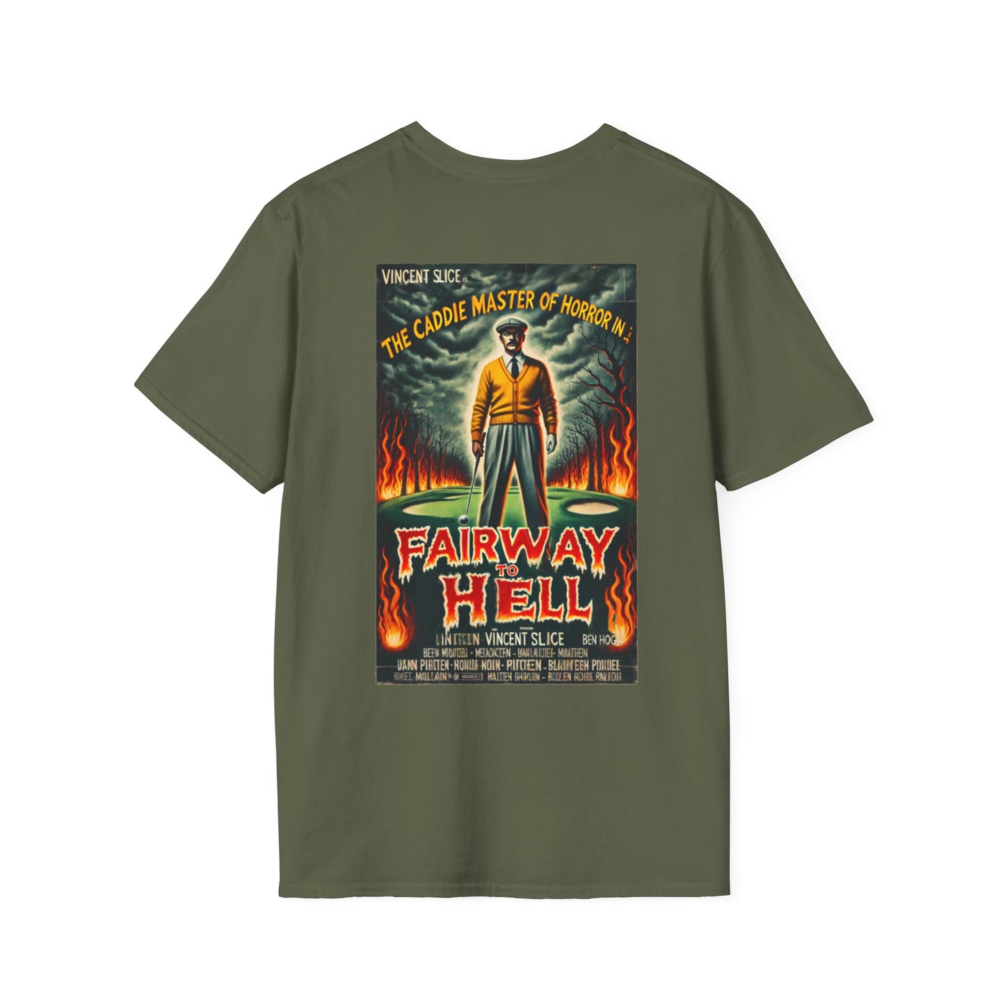FAIRWAY TO HELL T-SHIRT - Starring VINCENT SLICE