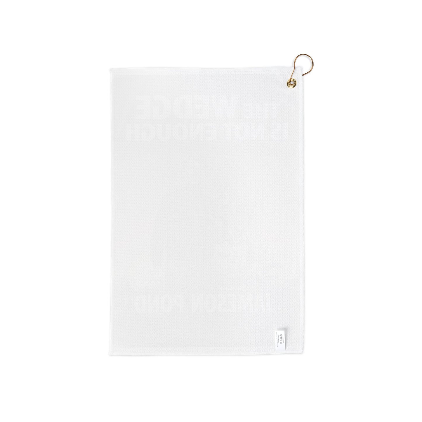 THE WEDGE IS NOT ENOUGH Golf Towel - Starring JAMESON POND