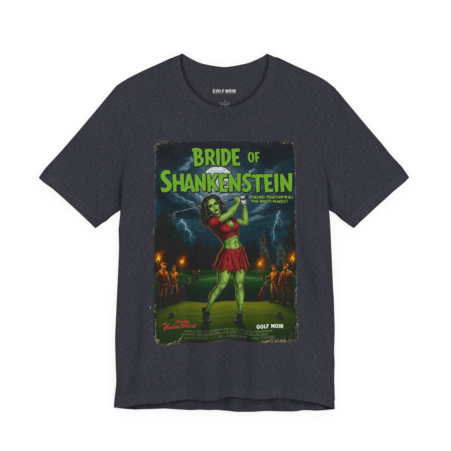 BRIDE OF SHANKENSTEIN T-Shirt - Starring VIVIAN SLICE (A Vincent Slice Design)