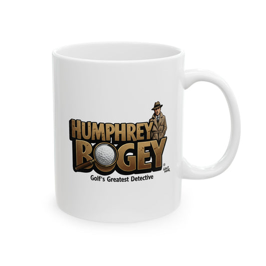 HUMPHREY BOGEY Mug - Golf's Greatest Detective
