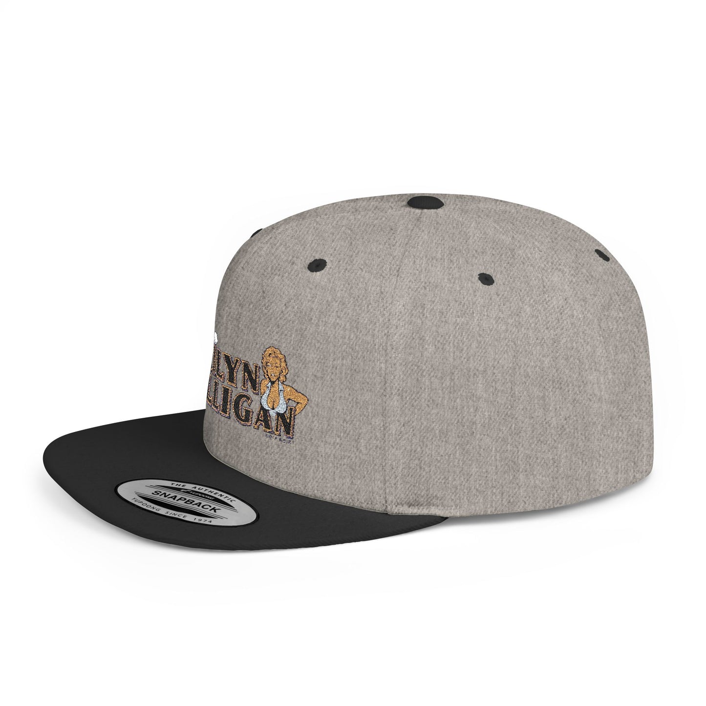 Marilyn Mulligan Flat Bill Snapback Cap