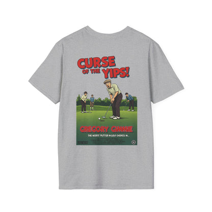 CURSE OF THE YIPS T-Shirt - Starring GREGORY GIMMIE