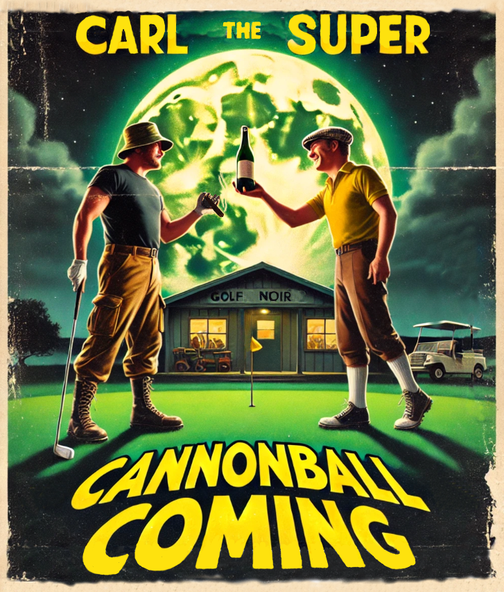 Cannonball Coming T-Shirt - Starring CARL THE SUPER