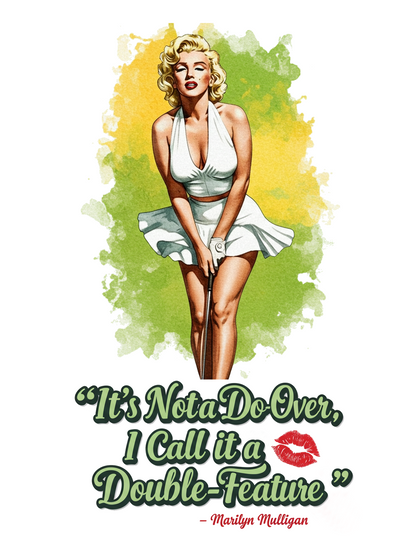 DOUBLE-FEATURE T-Shirt - Starring MARILYN MULLIGAN