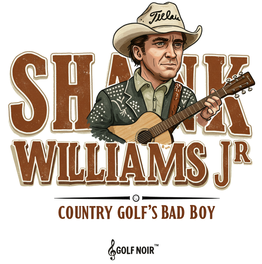 SHANK WILLIAMS JR. T-Shirt - Country Golf's Bad Boy