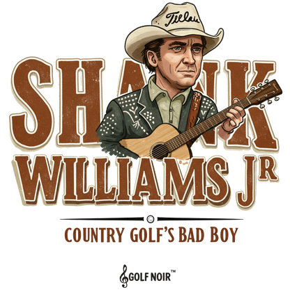 SHANK WILLIAMS JR. T-Shirt - Country Golf's Bad Boy