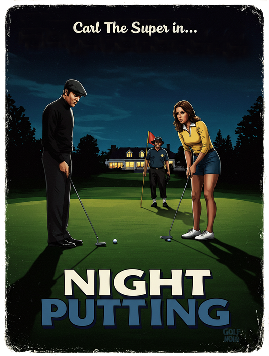 Night Putting T-Shirt - Starring CARL THE SUPER
