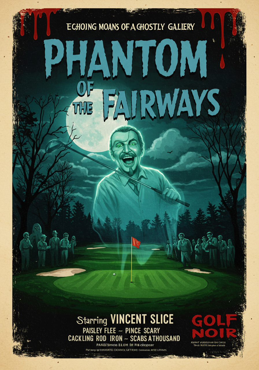 PHANTOM OF THE FAIRWAYS T-Shirt - Starring VINCENT SLICE