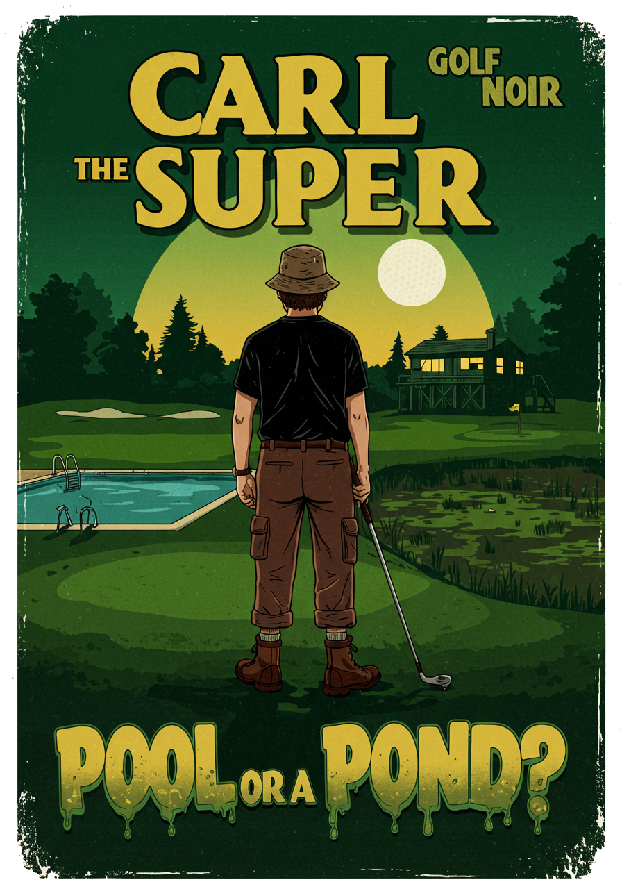 Pool or Pond? T-Shirt - Starring CARL THE SUPER