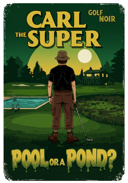 Pool or Pond? T-Shirt - Starring CARL THE SUPER
