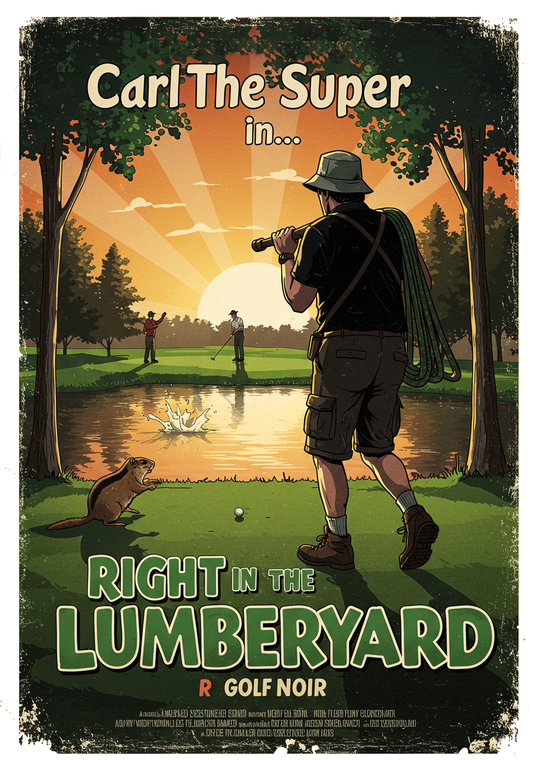 Right in The Lumberyard T-Shirt - Starring CARL THE SUPER