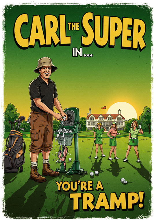 You're a Tramp! T-Shirt - Starring CARL THE SUPER